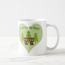 Holz, das du bist meine Biber-Liebe Kaffeetasse