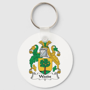 Holz-Familienwappen Schlüsselanhänger