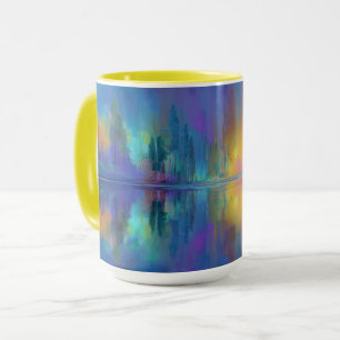 Holz flüstern, mystisch und beruhigend, tasse