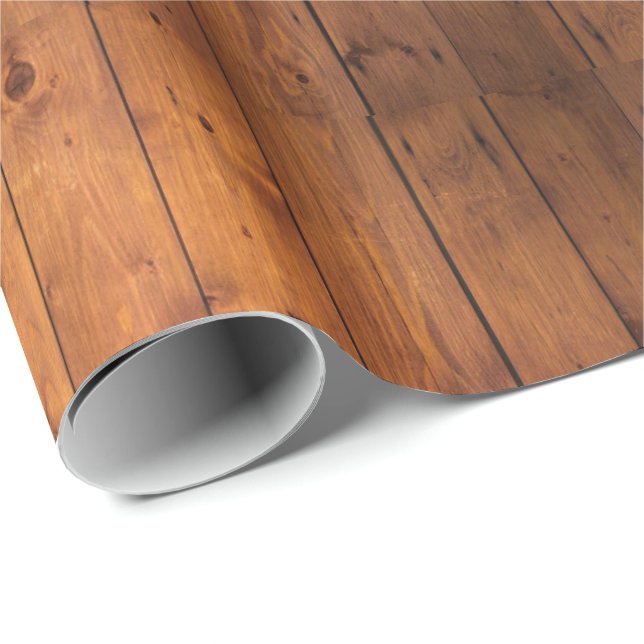 Holz Geschenkpapier (Rolleneckpunkt)