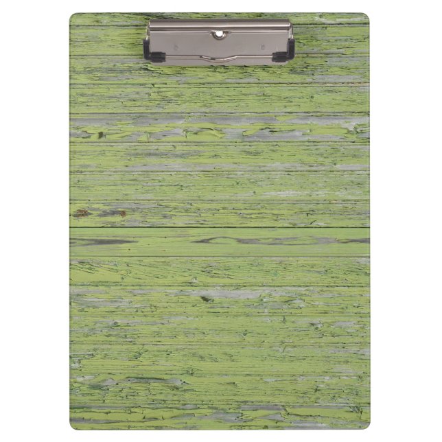 Holz Hintergrund Moderne Elegant Klemmbrett (Vorderseite)