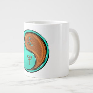 Holz Hund Jumbo-Tasse