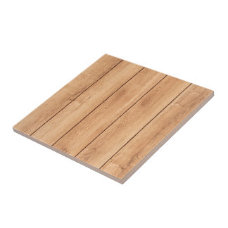 Holz-Illustrationslicht Brauner Boden Fliese