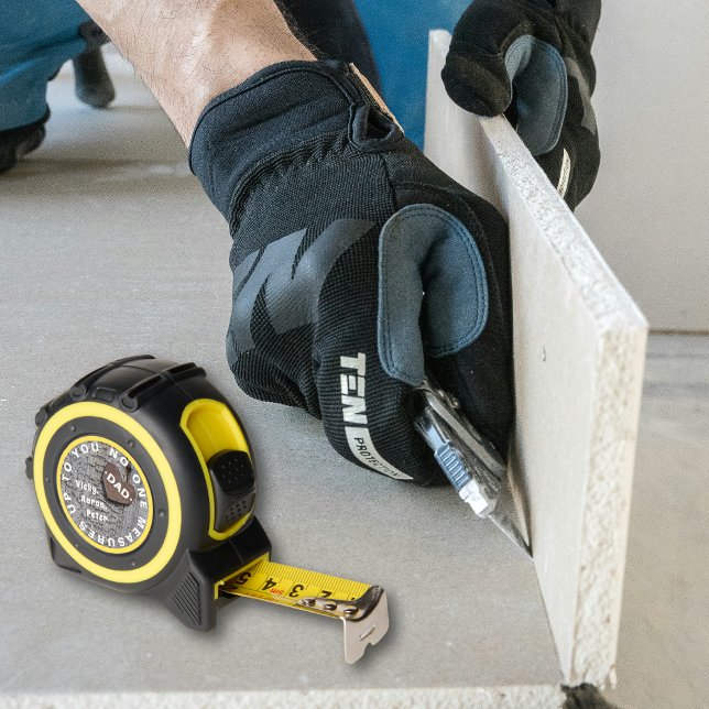 Holz mit Herz-VATER Zitat Vatertag Maßband (Von Creator hochgeladen)