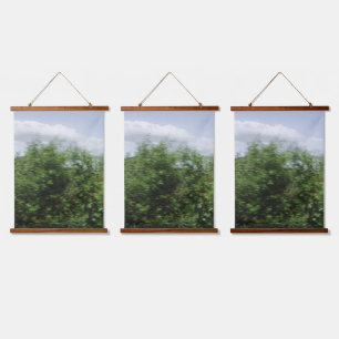 Holz Oberteil Wandteppich 3 Stil und Design Mit Holzrahmen