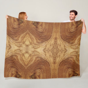 Holz Rustikaler Teakholz Textur Holz Getreide Foto Fleecedecke