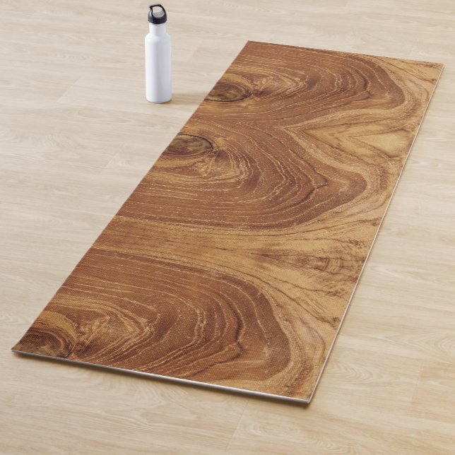 Holz Rustikaler Teakholz Textur Holz Getreide Foto Yogamatte (Beispiel)