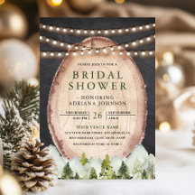 Holz-Slice-Mountain-Wald Foto-Brautparty