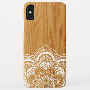 Holz und Mandala Case-Mate iPhone Hülle