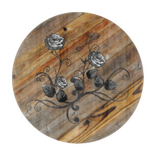 Holz und Rose Schneidebrett