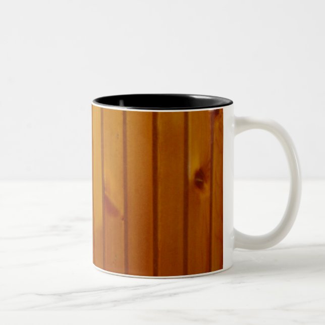 Holz Zweifarbige Tasse (Rechts)