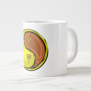 Holzaffe Jumbo-Tasse