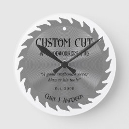 Holzarbeiter Carpenter Säge Blade PubWall Uhr