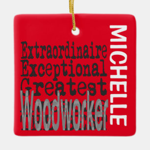 Holzarbeiter Extraordinaire CUSTOM Keramikornament