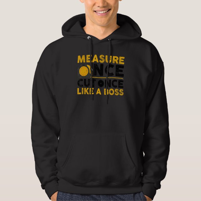 Holzarbeiter Männer Vater Carpenter Carpentry 4 Hoodie (Vorderseite)