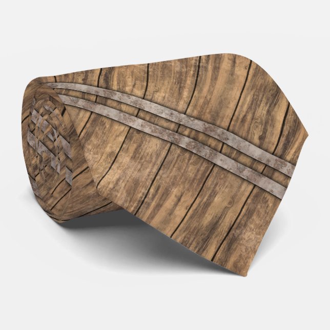Holzbarriere Art. 1 Krawatte (Gerollt)