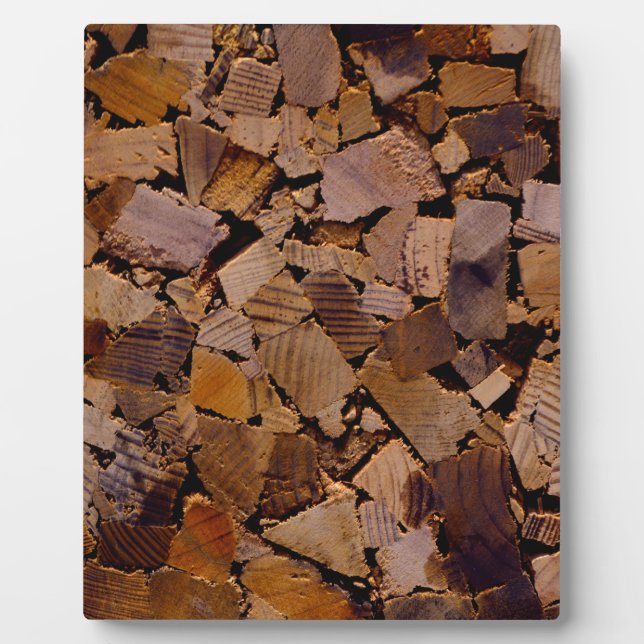 Holzbaumholz rustikales Holzbaumholzmuster Fotoplatte (Vorderseite)