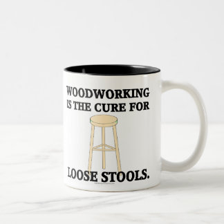 Holzbearbeitung ist die Heilung Zweifarbige Tasse