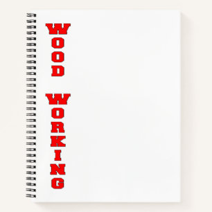 Holzbearbeitung Notizbuch