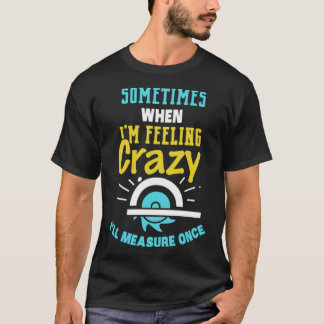 Holzbearbeitungs-Roller Junge lustige Backpirateri T-Shirt