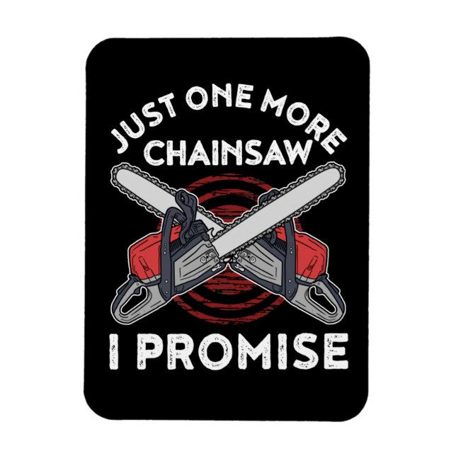 Holzbearbeitungsgeschenk Männer Lumberjack Arboris Magnet (Vertikal)