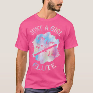Holzblasinstrument - Nur ein Mädchen, das liebt T-Shirt