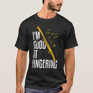 Holzblasinstrument und Becken 1 T-Shirt