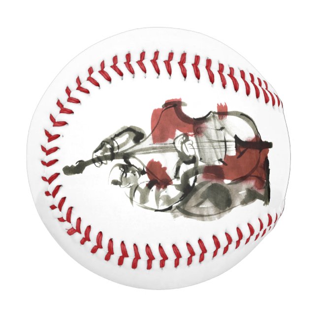 Holzblasspieler Baseball (Vorderseite Links)