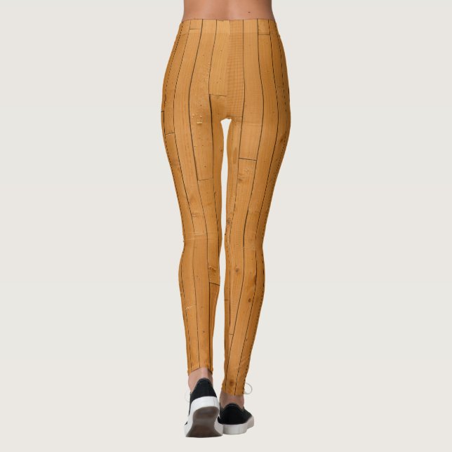 Holzböden Leggings (Rückseite)