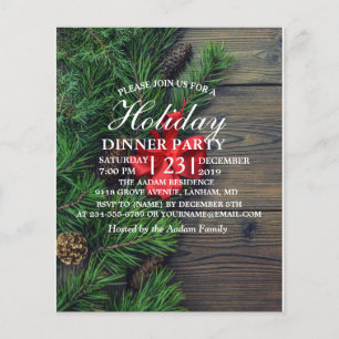 Holzboden mit Weihnachtsthema