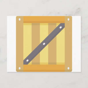 Holzbox Postkarte