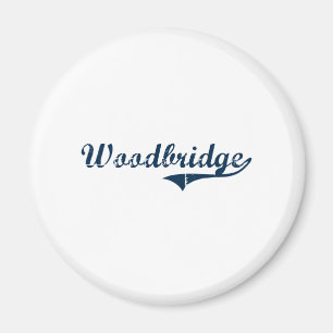 Holzbrücke Connecticut Classic Design Magnet