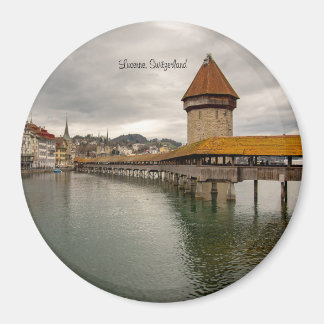 Holzbrücke Luzern Schweiz Magnet