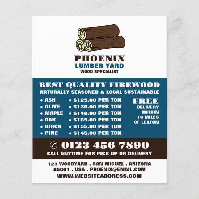 Holzbügel, Holz/Holz/Holzgartenwerbung Flyer (Vorne)