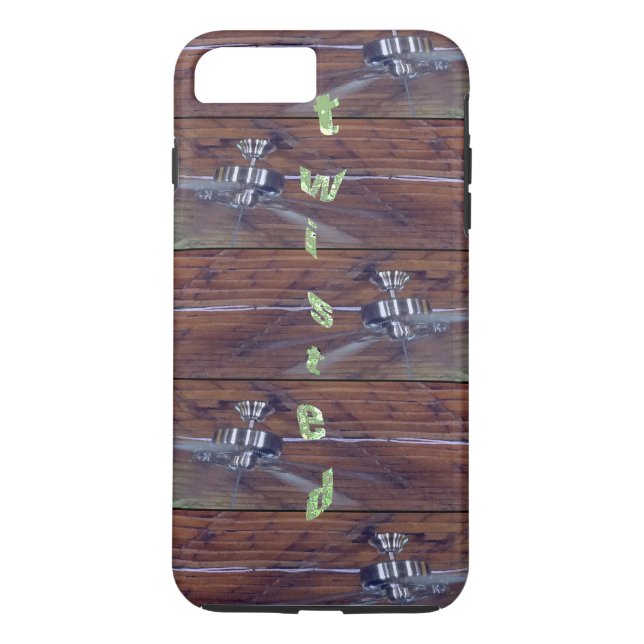 Holzdecke, Chrome-Lüfter Case-Mate iPhone Hülle (Rückseite)