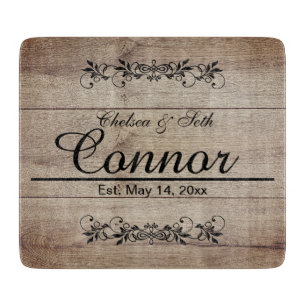 Holzdesign DIY Text Cutting Board Schneidebrett