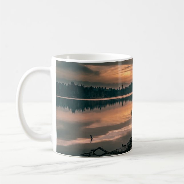 HOLZDOCK IM TAG KAFFEETASSE (Links)