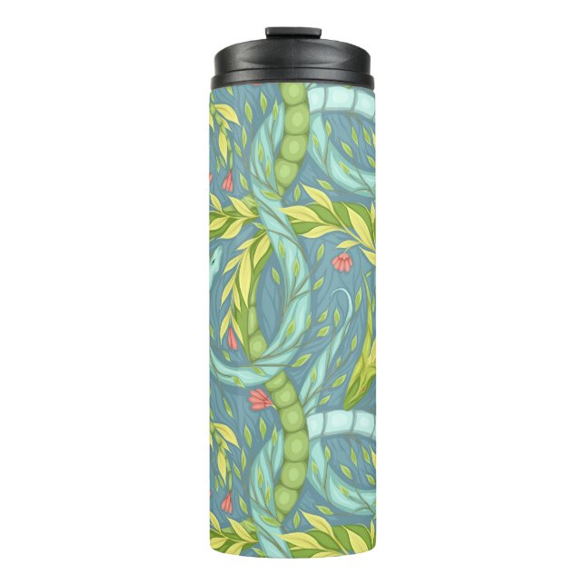 Holzdrachen Thermosbecher (Vorderseite)