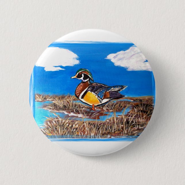 HOLZDUCK BUTTON (Vorderseite)