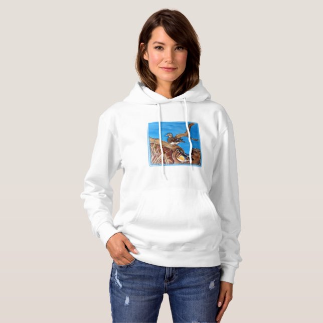 Holzducks Hoodie (Vorne ganz)