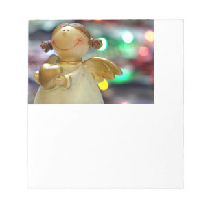 Holzener Weihnachtsengel Notizblock