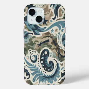 Holzente-Camouflage Klassisches Muster Case-Mate iPhone Hülle