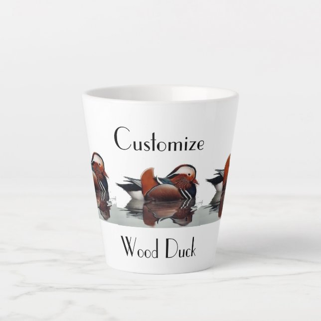 Holzente Thunder_Cove Milchtasse (Vorderseite)