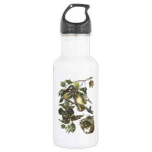 Holzente von Audubon Edelstahlflasche