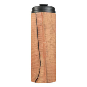 Holzentextur Thermosbecher
