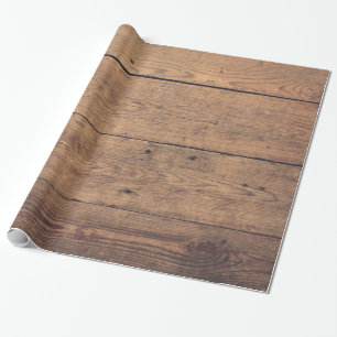 Hölzerne Beschaffenheit Geschenkpapier