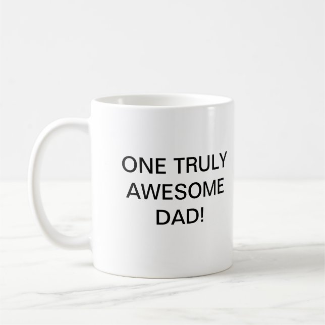 Hölzerne Ente an Sonnenuntergangkunst Kaffeetasse (Links)
