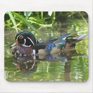 Hölzerne Ente Mousepad