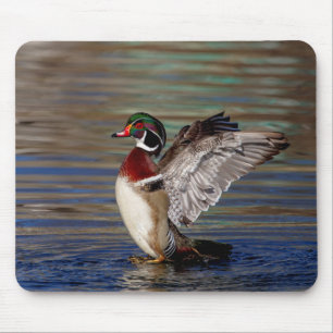 Hölzerne Ente Mousepad