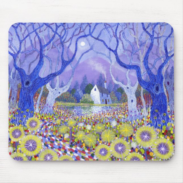 Hölzerne Hütte 2013 Mousepad (Vorne)